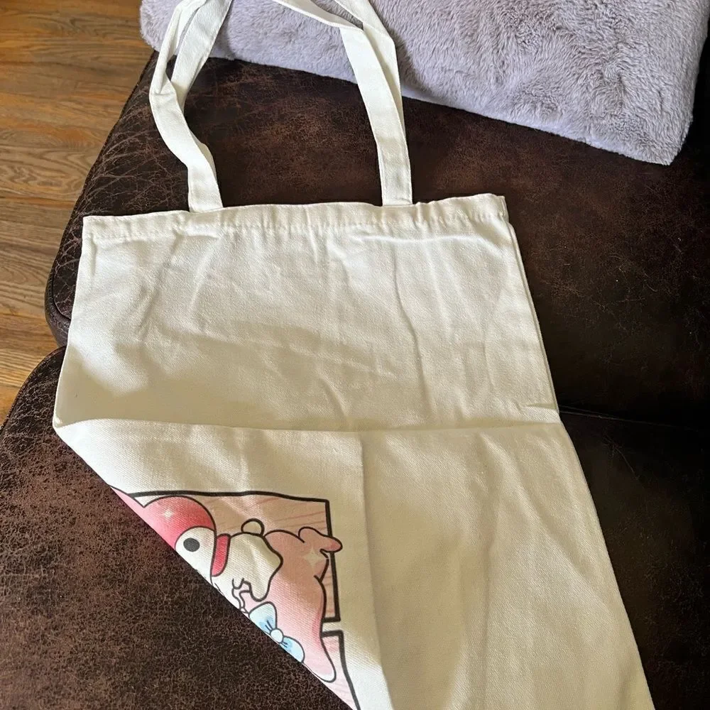 My Melody Canvas Tote Bag
